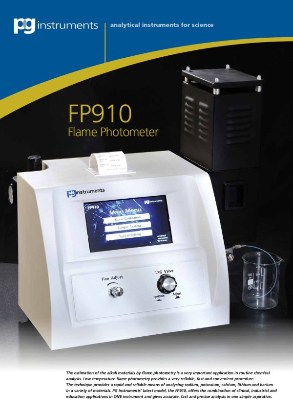 Digital Flame Photometer FP910