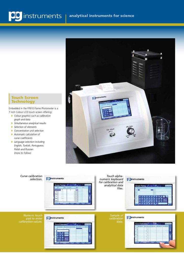 Digital Flame Photometer FP910